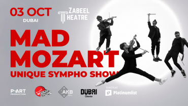 Mad Mozart: Unique Sympho Show at Zabeel Theatre in Dubai