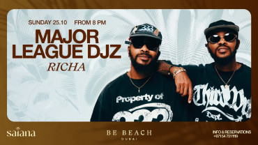 Major League DJz au Be Beach