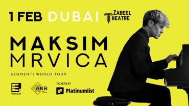 Maksim Mrvica at Zabeel Theatre in Dubai Maksim Mrvica at Zabeel Theatre in Dubai