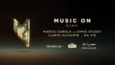 ماركو كارولا يقدم "ميوزك أون" | باشا أيقونز في دبي