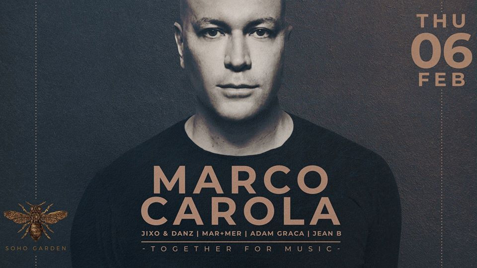 Marco Carola | Soho Garden 06.02. Marco Carola | Soho Garden 06.02.