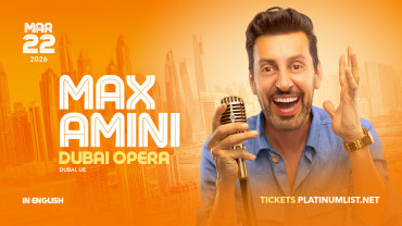 Max Amini in English Live in Dubai 2026
