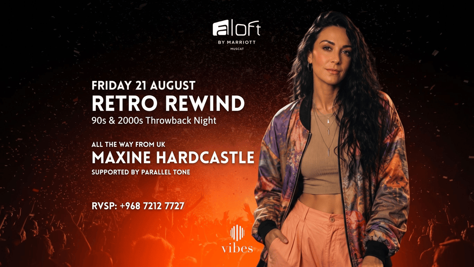 Maxine Hardcastle at Aloft Muscat