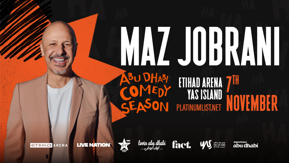 Maz Jobrani at Etihad Arena