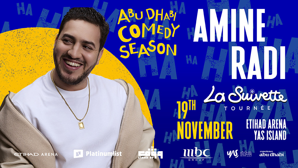 MBC présente Amine Radi : Saison de l'humour à Abu Dhabi