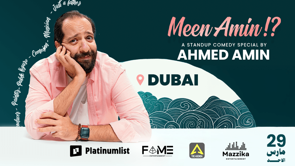 Meen Amin by Ahmed Amin Live at The Agenda, Dubai