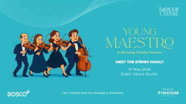 Meet the String Family. Young Maestro - Morning Family Series at Dubai Opera Studio