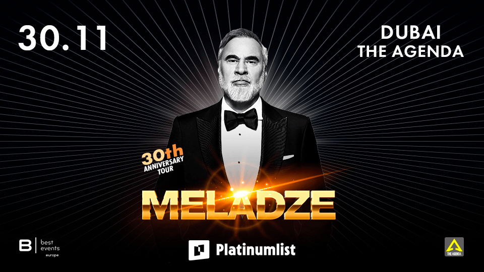 Meladze Concert at The Agenda in Dubai