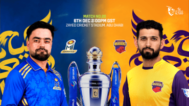MI Emirates vs Sharjah Warriorz in Abu Dhabi