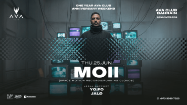 MOII en concert au AVA Club, Bahreïn