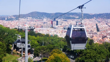 Montjuïc Cable Car: Roundtrip Ticket