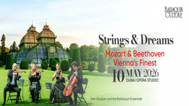 Mozart & Beethoven. Strings & Dreams - Virtuoso Sunday Series at Dubai Opera Studio Mozart & Beethoven. Strings & Dreams - Virtuoso Sunday Series at Dubai Opera Studio