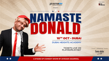 Namaste Donald - Avinash Agarwal Live مباشرة في دبي