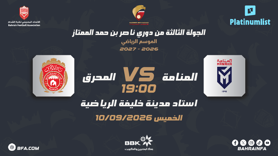 Manama Club (BHR) 2026 Bahrain