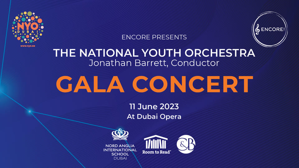 National Youth Orchestra Gala Concert at Dubai Opera, 2023 Classical