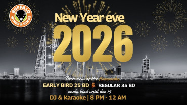 New Year Eve at Buffalo Wings & Rings, Bahrain New Year Eve at Buffalo Wings & Rings, Bahrain