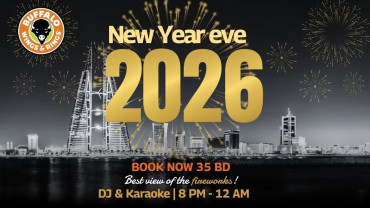 New Year Eve at Buffalo Wings & Rings, Bahrain