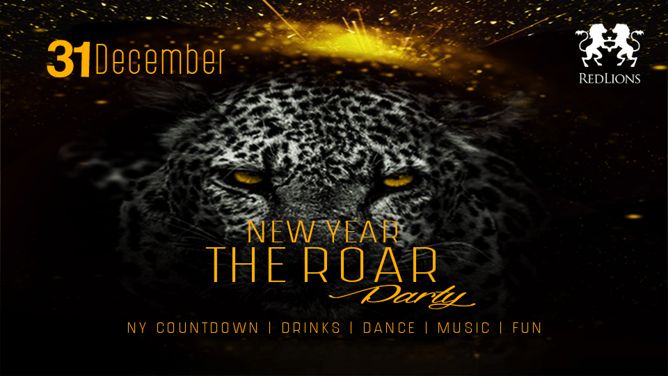 New Year’s Eve 2026 at RED LIONS – Roar Into 2026 New Year’s Eve 2026 at RED LIONS – Roar Into 2026