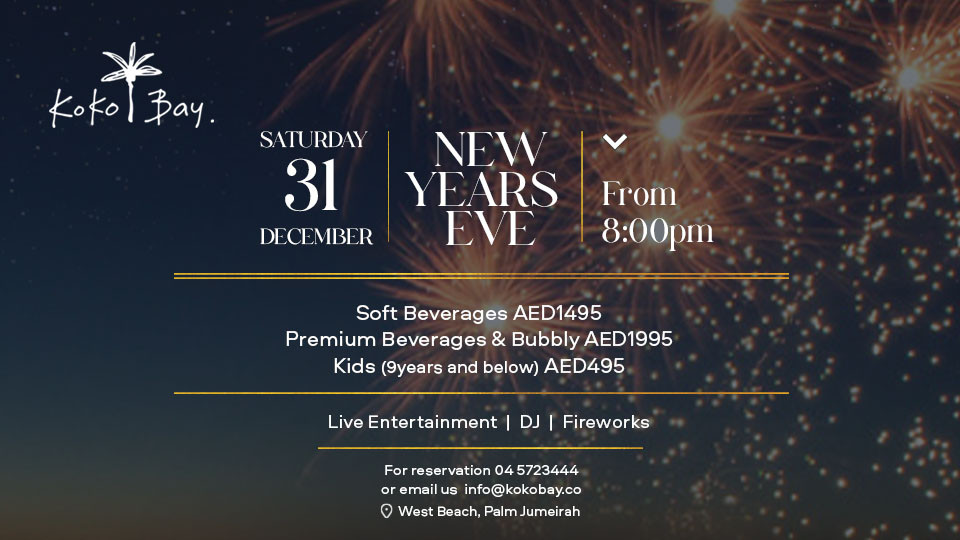 New Year's Eve at Koko Bay New Year's Eve at Koko Bay