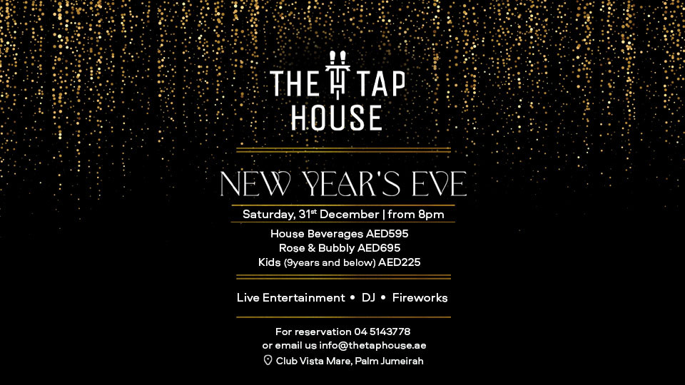 New Year's Eve at The Tap House Club vista Mare New Year's Eve at The Tap House Club vista Mare