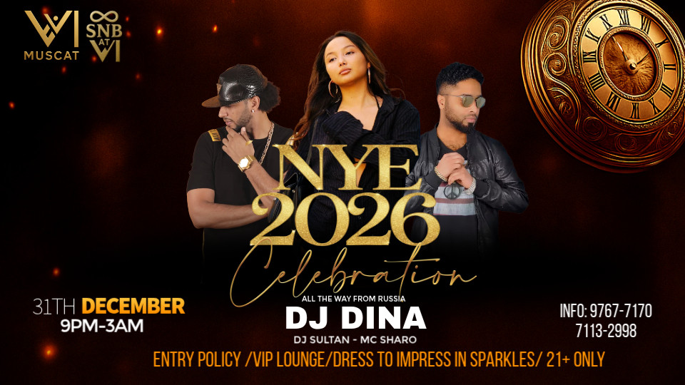 New Year’s Eve Celebration at VI Muscat