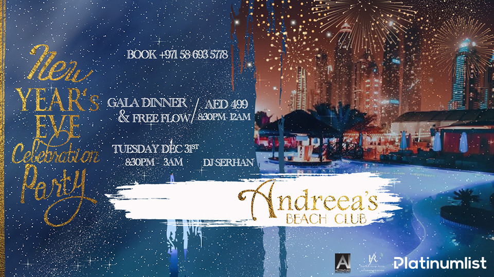 New Year's Eve Celebration at Andreea's New Year's Eve Celebration at Andreea's