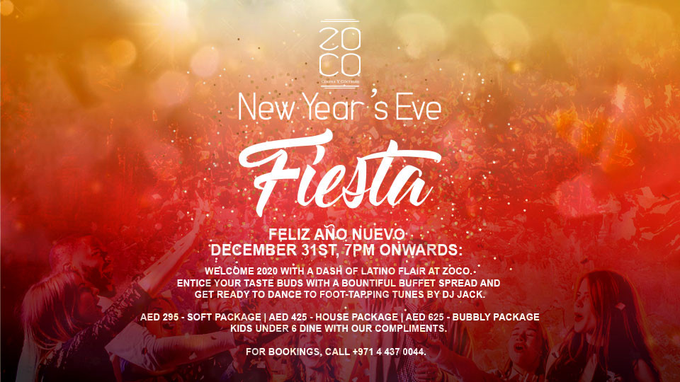 New Year’s Eve Fiesta at ZOCO
