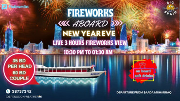 New Year's Eve: Fireworks Aboard