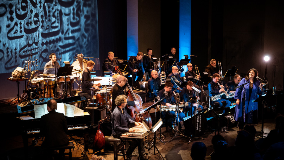‘Night 352’ with Jahida Wehbe, Osama Abdulrasol, and Brussels Jazz Orchestra in Abu Dhabi