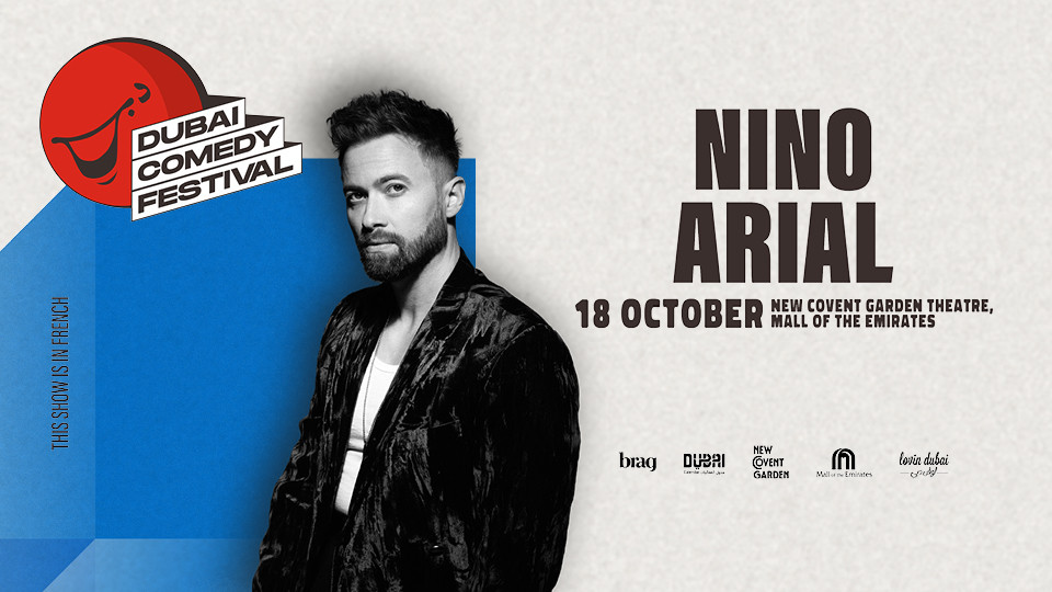 Nino Arial Live at Dubai Comedy Festival