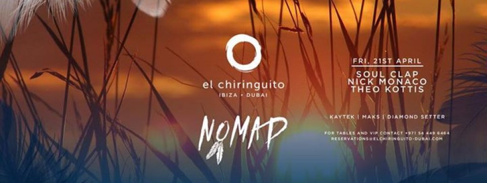 NOMAD with Soul Clap, Nick Monaco & Theo Kottis NOMAD with Soul Clap, Nick Monaco & Theo Kottis
