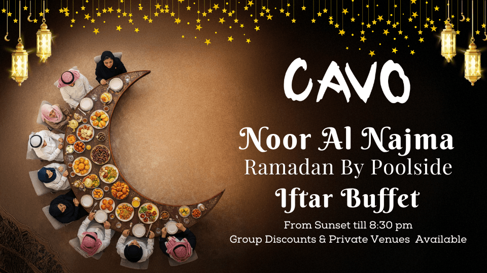 Noor Al Najma Ramadan Iftar at CAVO Rooftop Bahrain