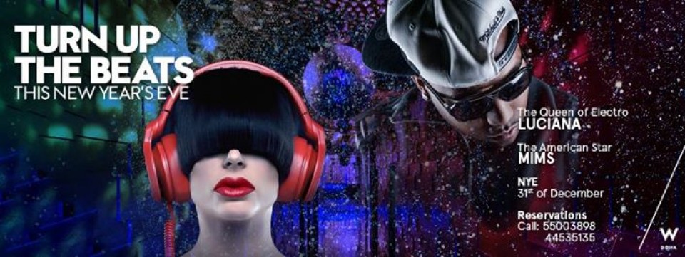 NYE 2017 / Turn Up The Beats / Luciana vs MIMS / Crystal Club