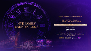 NYE Family Carnival 2026 at Horizon Beach & Lounge, Dubai NYE Family Carnival 2026 at Horizon Beach & Lounge, Dubai
