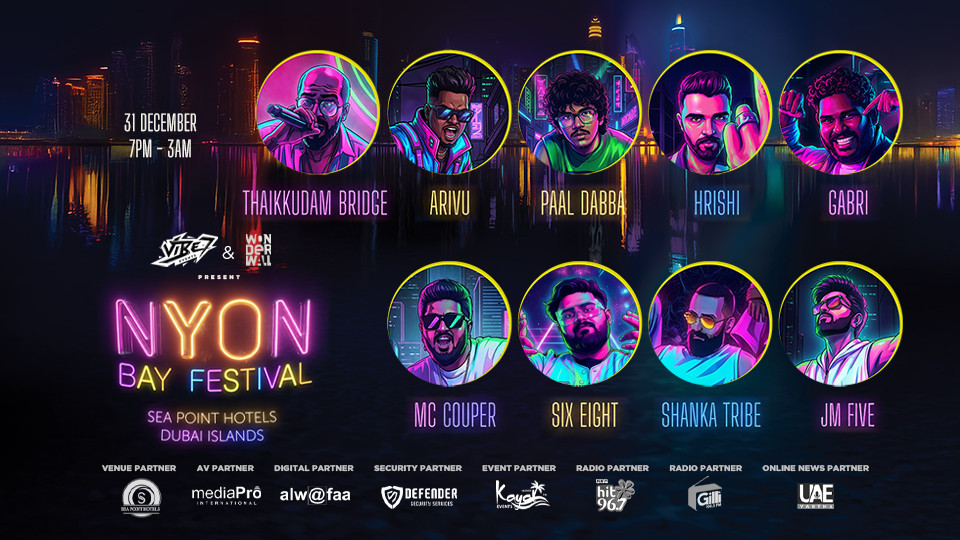 NYON Bay Festival at Sea Point Hotel, Dubai Islands, Deira