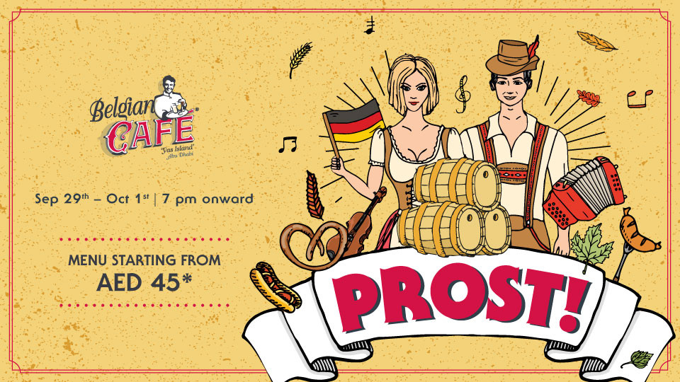 Oktoberfest at Belgian Cafe Yas Island
