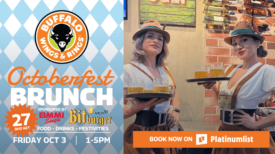 Oktoberfest Brunch at Buffalo Wings & Rings, Bahrain