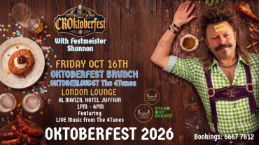 Oktoberfest Brunch at London Lounge, Bahrain