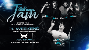 Old School Jam at WHITE Abu Dhabi for the Race Weekend After-Party Old School Jam at WHITE Abu Dhabi for the Race Weekend After-Party