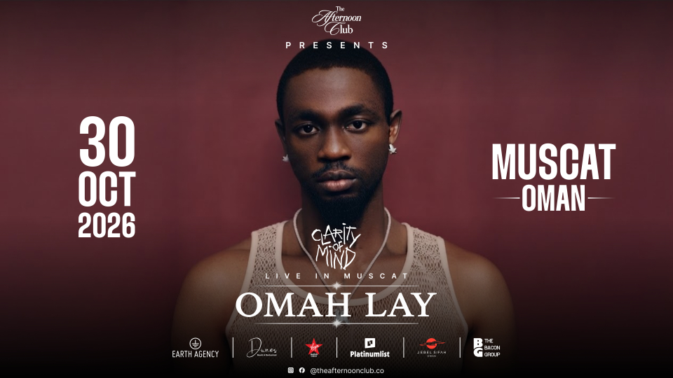 Fri Lay Omah Lay Tickets Muscat 2026 - Concert - Platinumlist.net