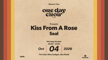 One Day Choir DXB presents 'Kiss From A Rose' in Abu Dhabi One Day Choir DXB presents 'Kiss From A Rose' in Abu Dhabi
