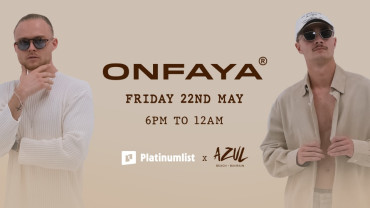 ONFAYA Live at Azul Beach, Bahrain