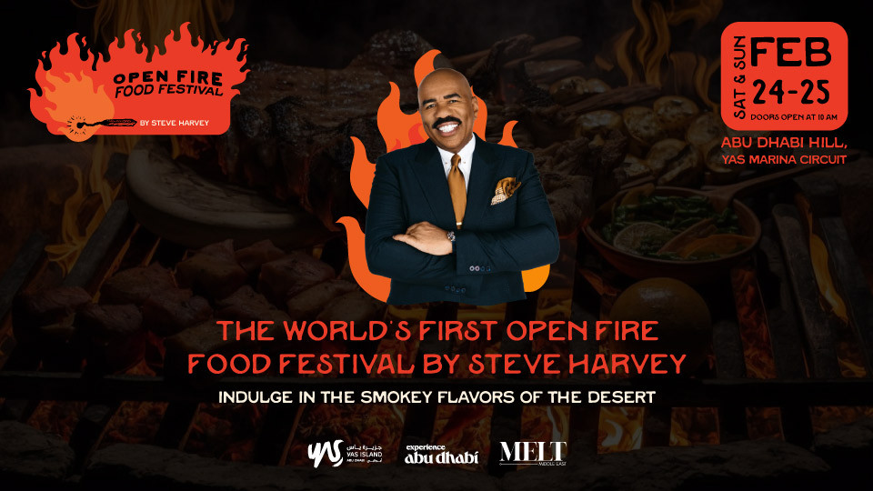 Open Fire Food Festival by Steve Harvey in Abu Dhabi - Dubai Things To Do
