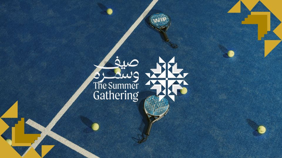Padel Court at Summer Gathering in Abha 2025 Saudi Arabia