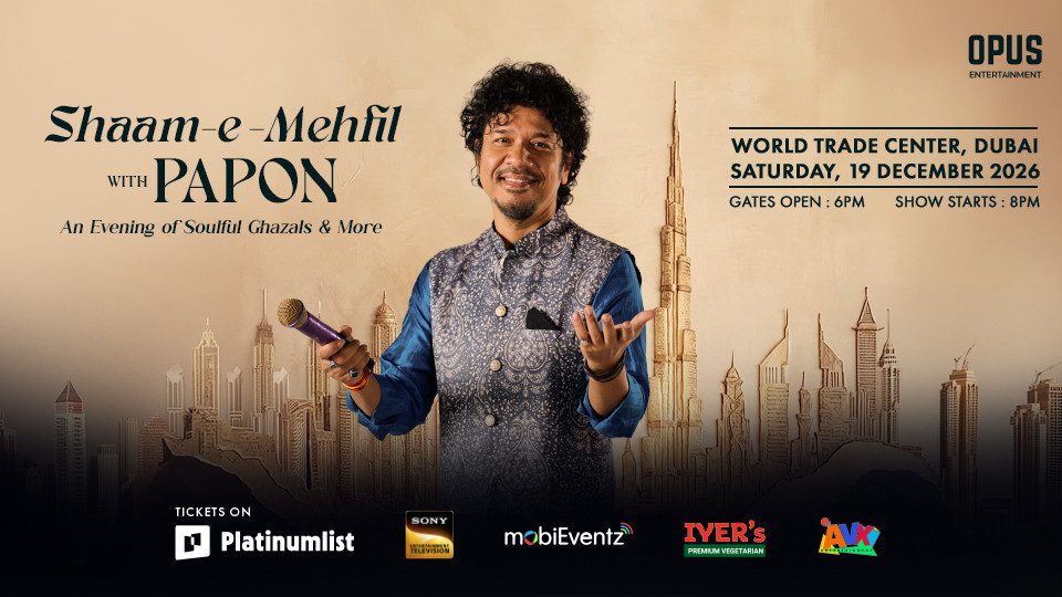 Papon: Shaam-e-Mehfil в Дубае