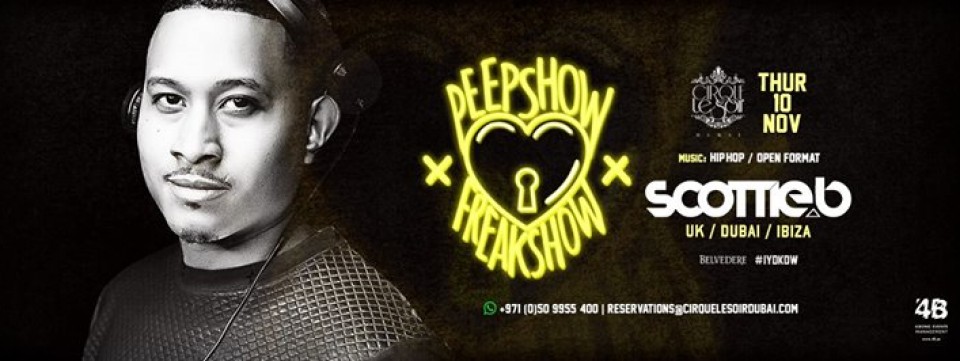 Peepshow Freakshow w/ DJ Scottie B