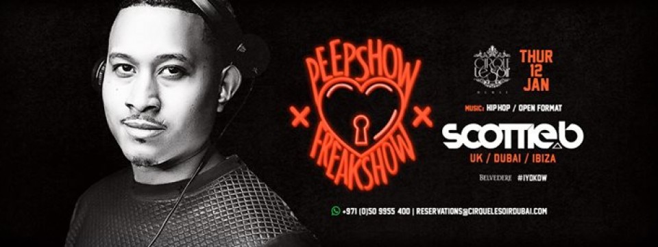 Peepshow Freakshow w/ DJ Scottie B