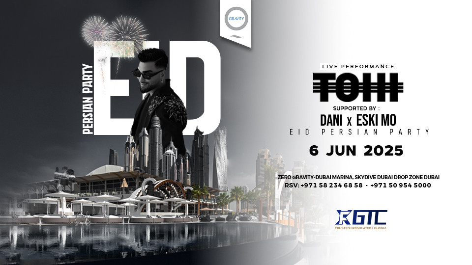 Persian Eid Party with Tohi in Dubai