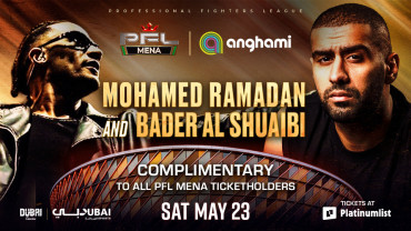 PFL Mena Concert Mohamed Ramadan & Bader Al Shuaibi PFL Mena Concert Mohamed Ramadan & Bader Al Shuaibi