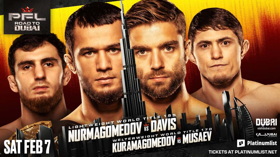 PFL Road To Dubai - Nurmagomedov vs Davis in Dubai